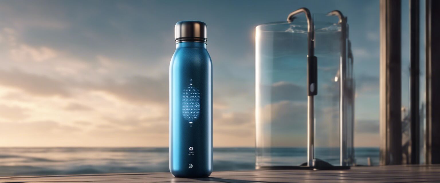 Smart water bottle