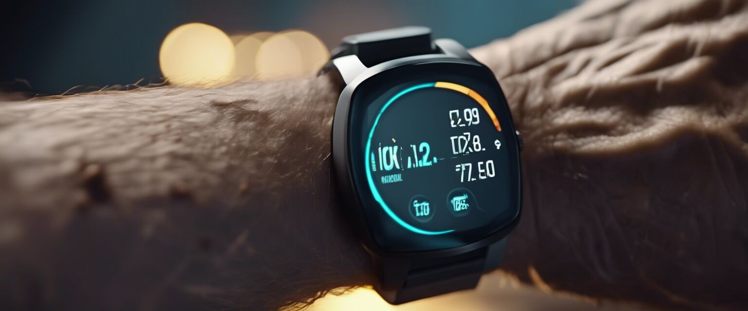 Smartwatch showcasing wearable technology